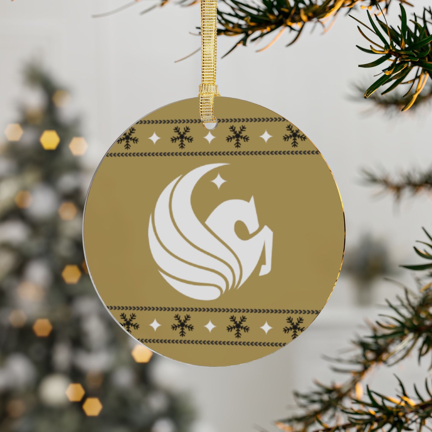 UCF Ornament – Pegasus Ugly Sweater (Officially Licensed)