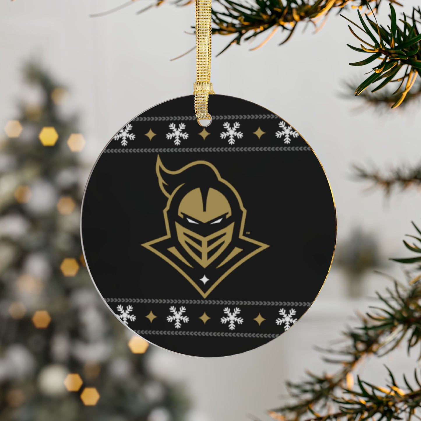 UCF Ornament – Knightro Ugly Sweater (Officially Licensed)