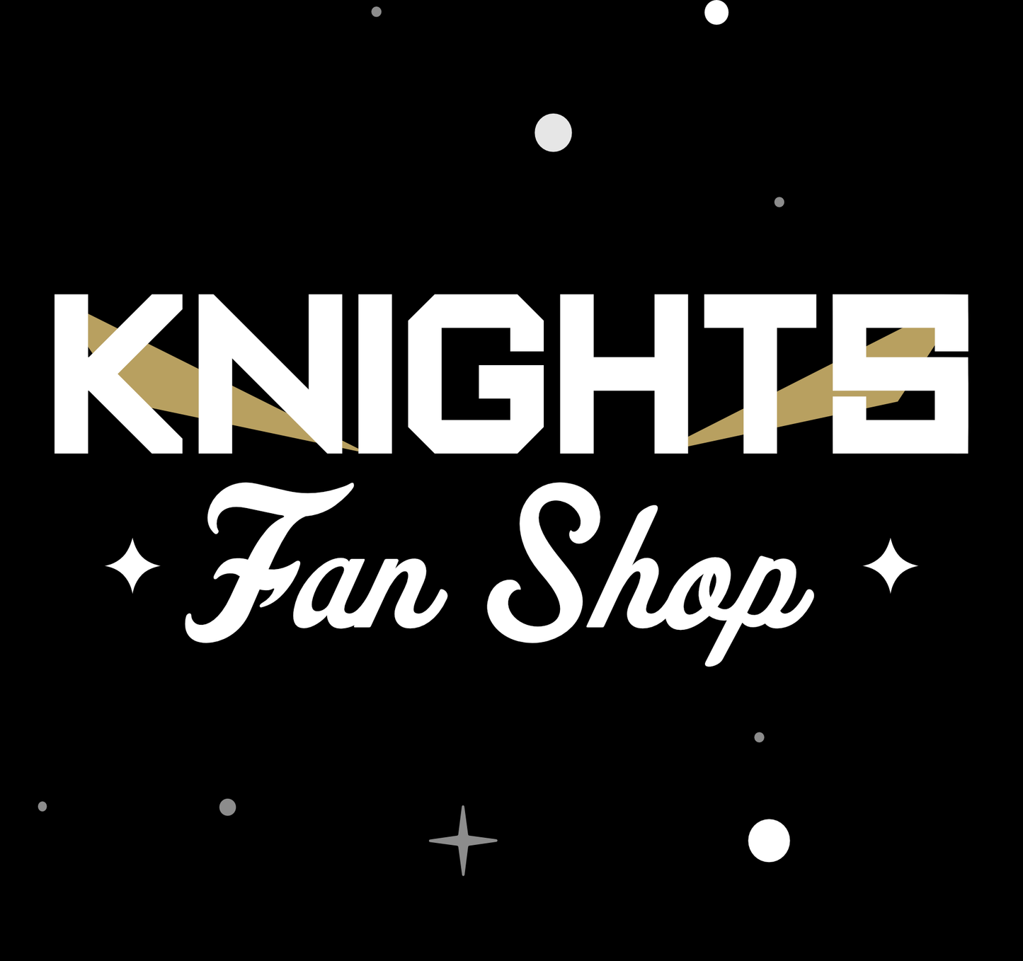 Knights Fan Shop Logo Sticker